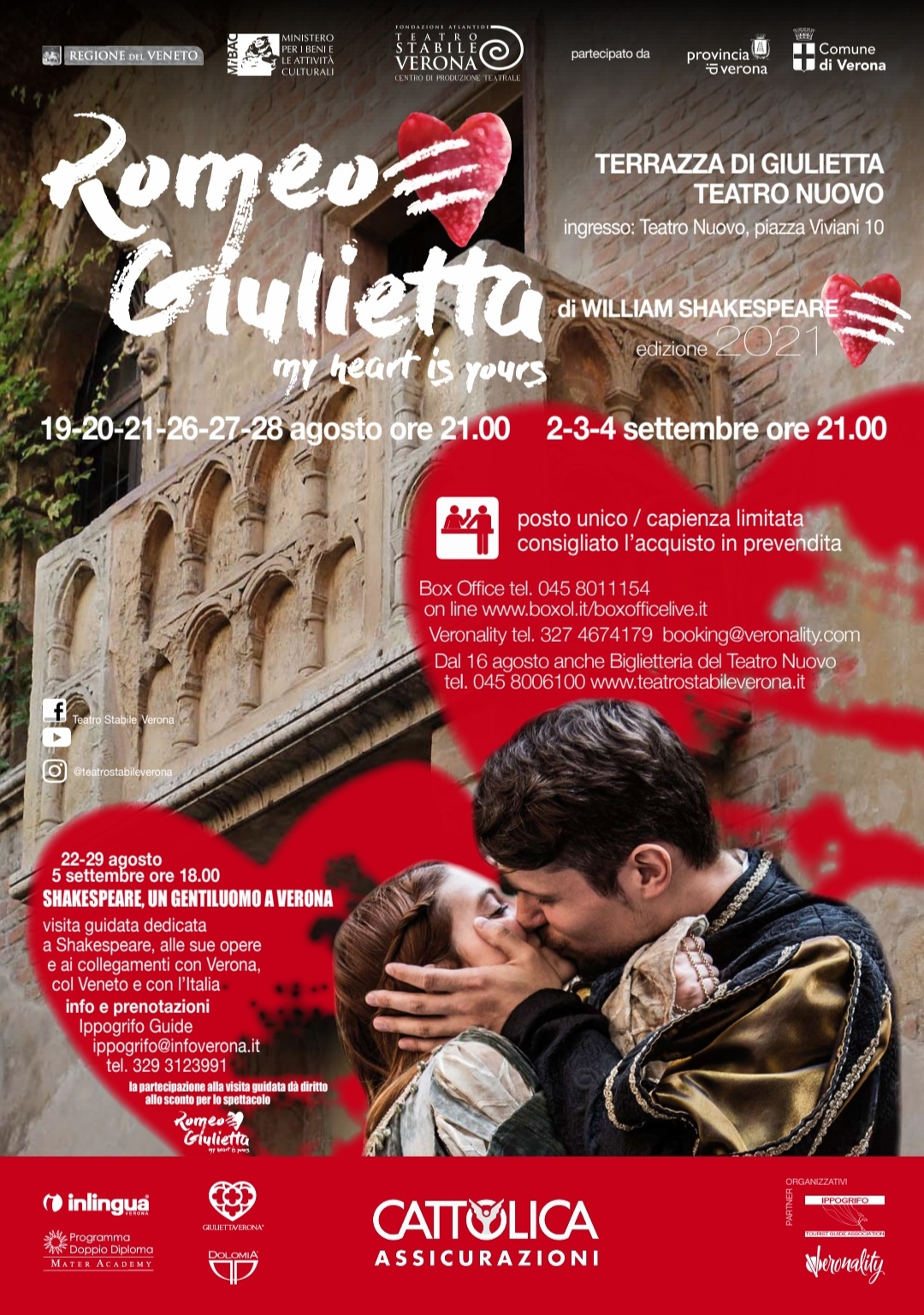 ROMEO E GIULIETTA – Teatro Stabile Verona