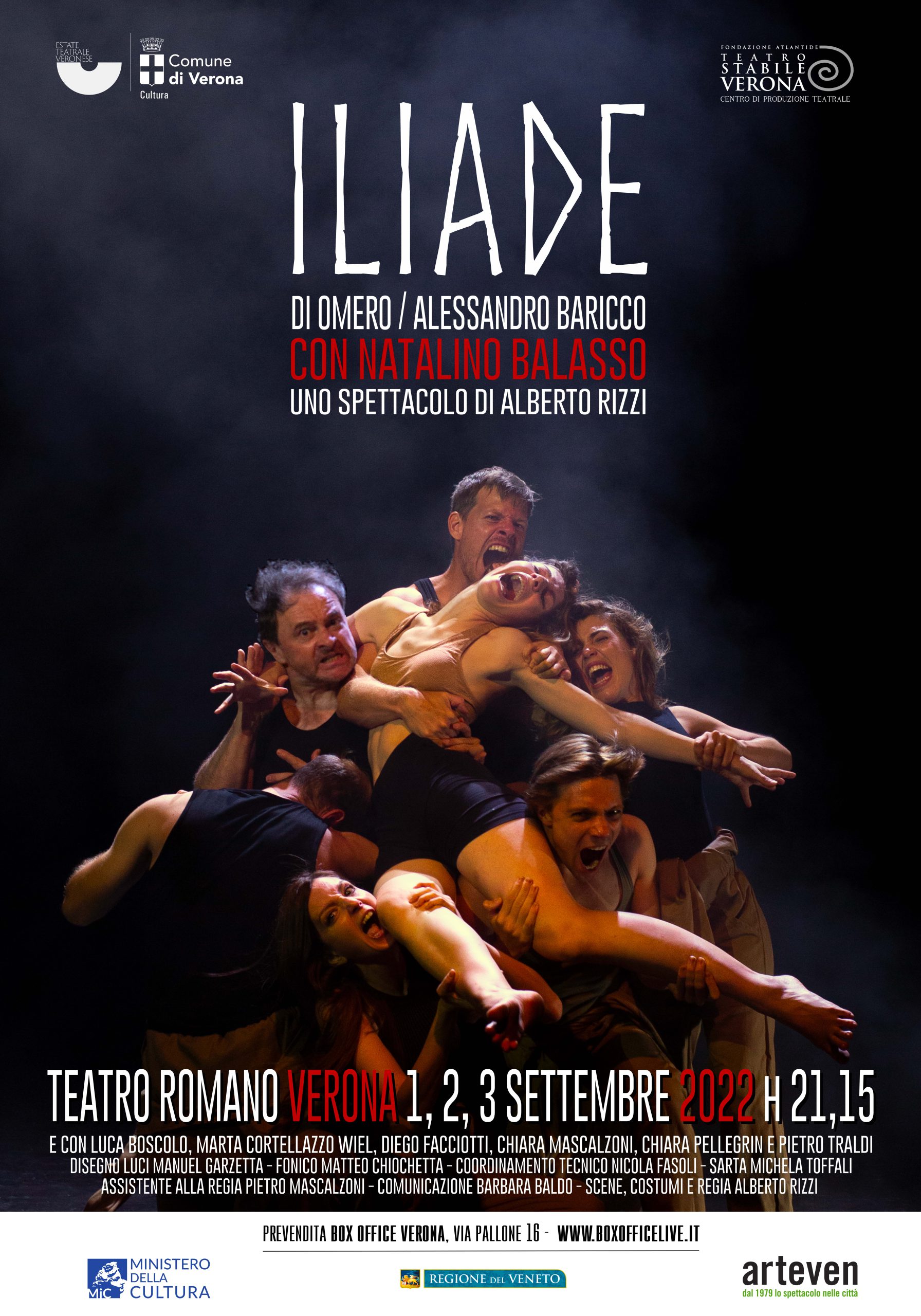 ILIADE di Omero – Teatro Stabile Verona