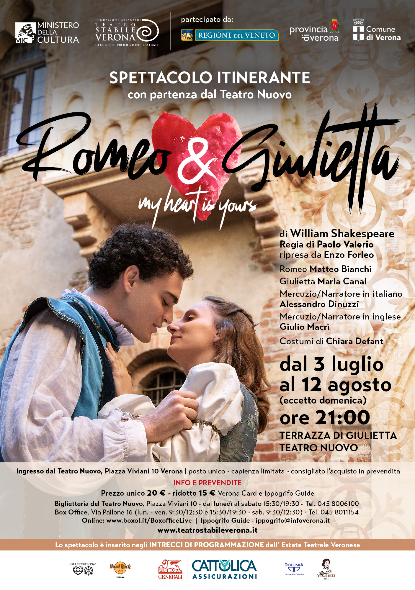 Romeo & Giulietta – Teatro Stabile Verona